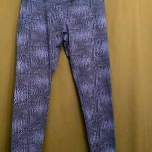 Tuff Athletics blue leggings